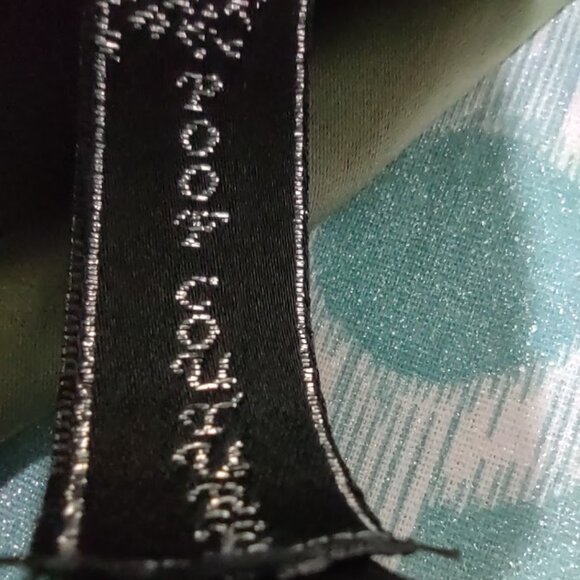 POOF COUTURE OLIVE GREEN SLEEVELESS DOUBLE STRAP OFF THE SHOULDER ELASTIC SIZE S - Picture 9 of 12